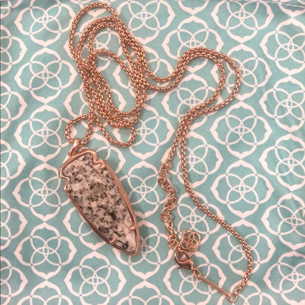 Kendra Scott long arrow necklace